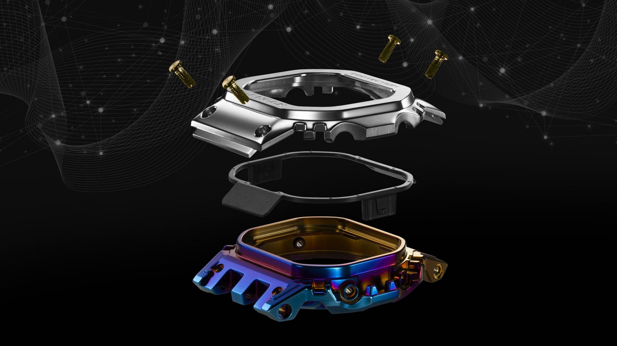 Image of the GMW-BZ5000RC's full-metal shock-resistant structure