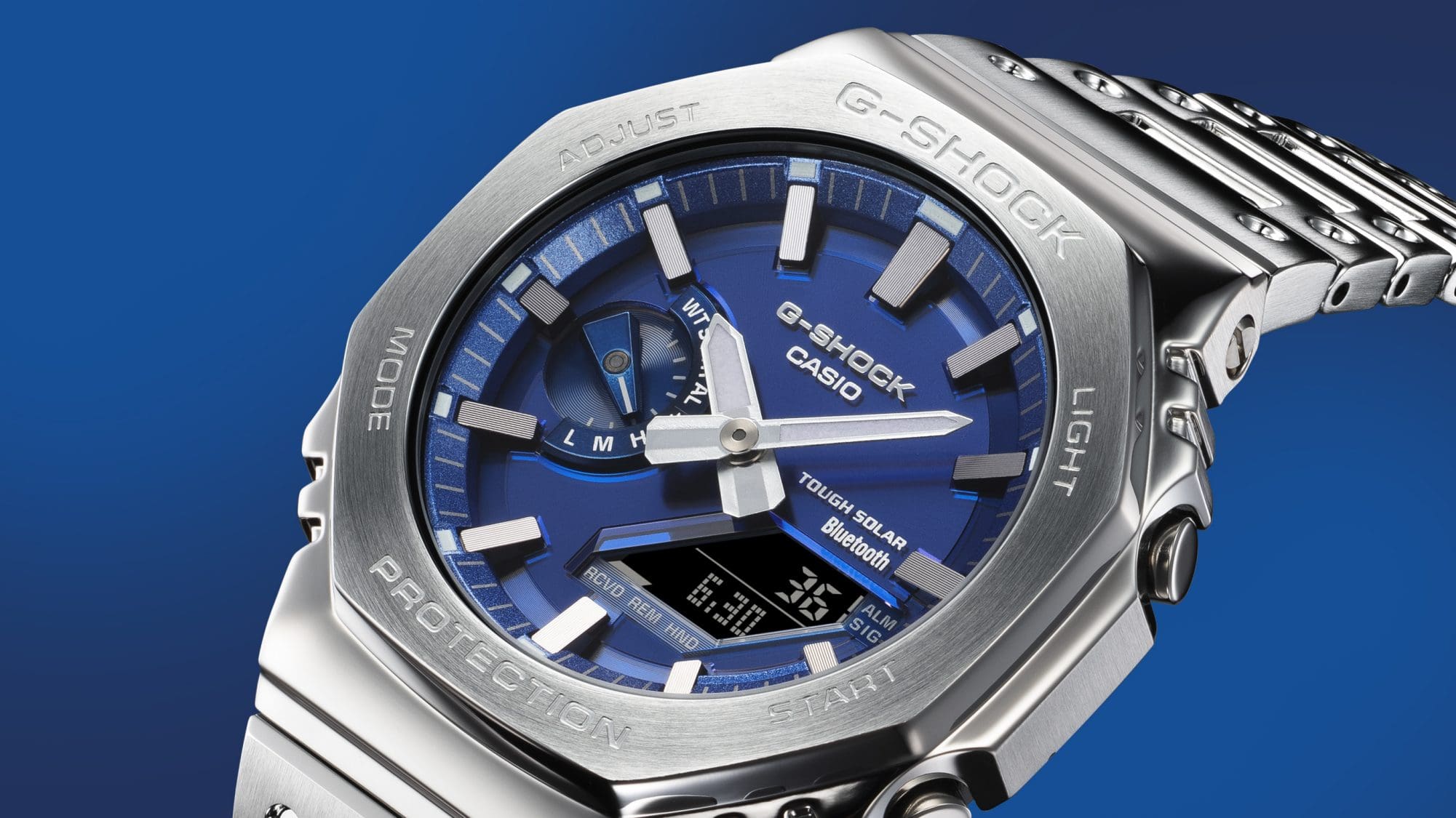 Dial finishes for a look of intricate refinement