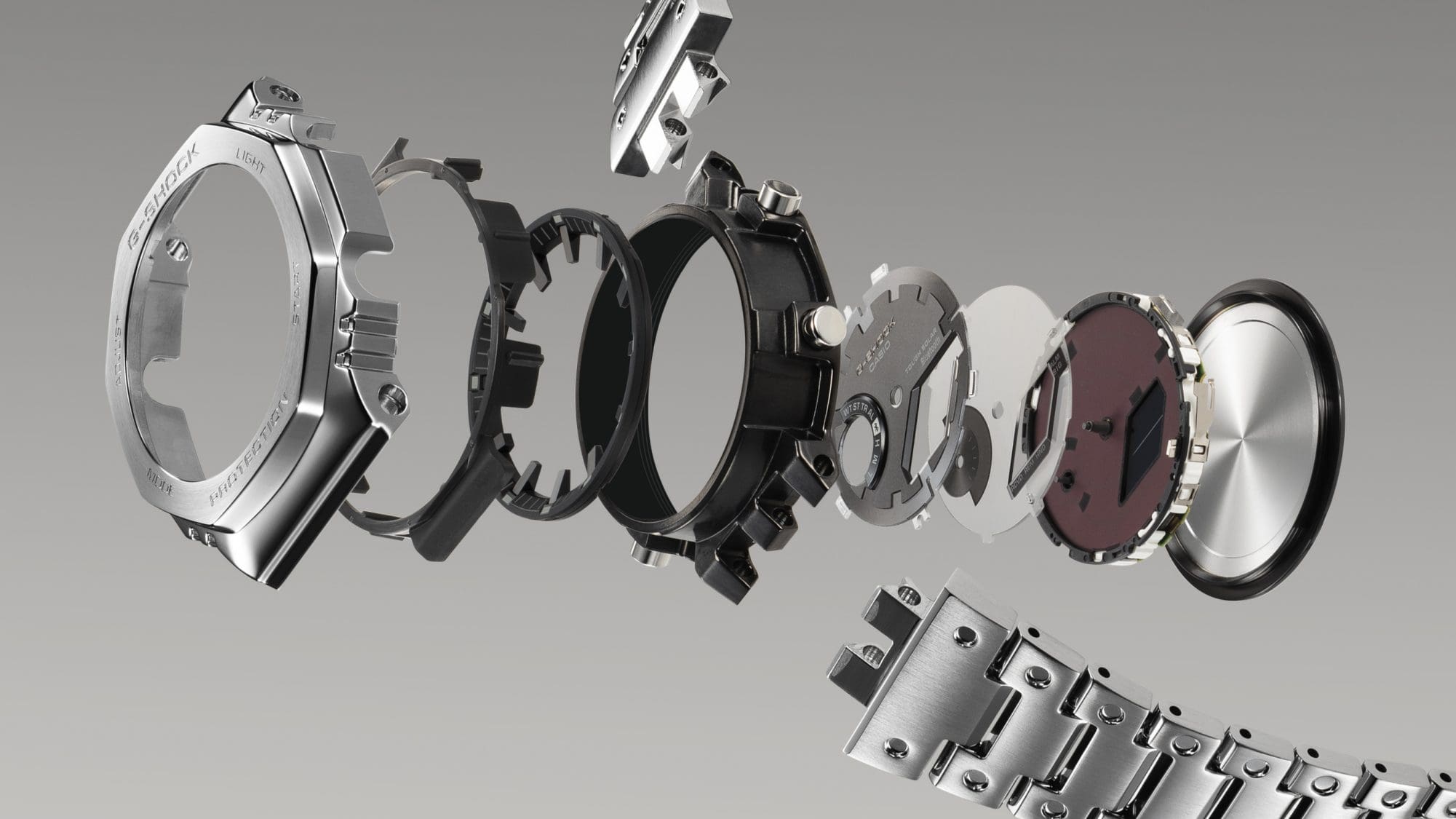 Full-metal shock-resistant structure: Staying true to origins and constantly innovating