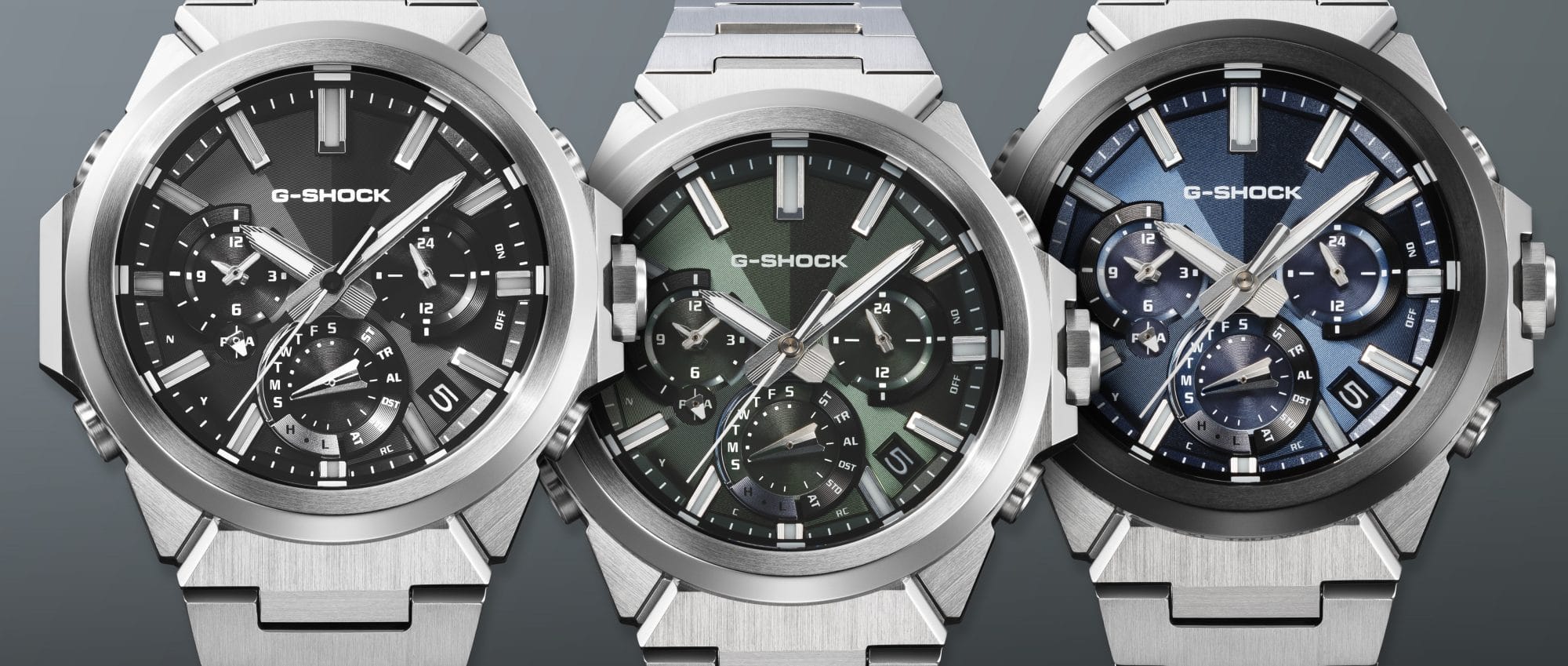 A image of the GST-W1000, which exudes a sense of luxury with its polygonal texture and fine grain