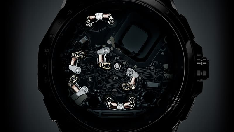 6-motor drive including 2 dual-coil motors