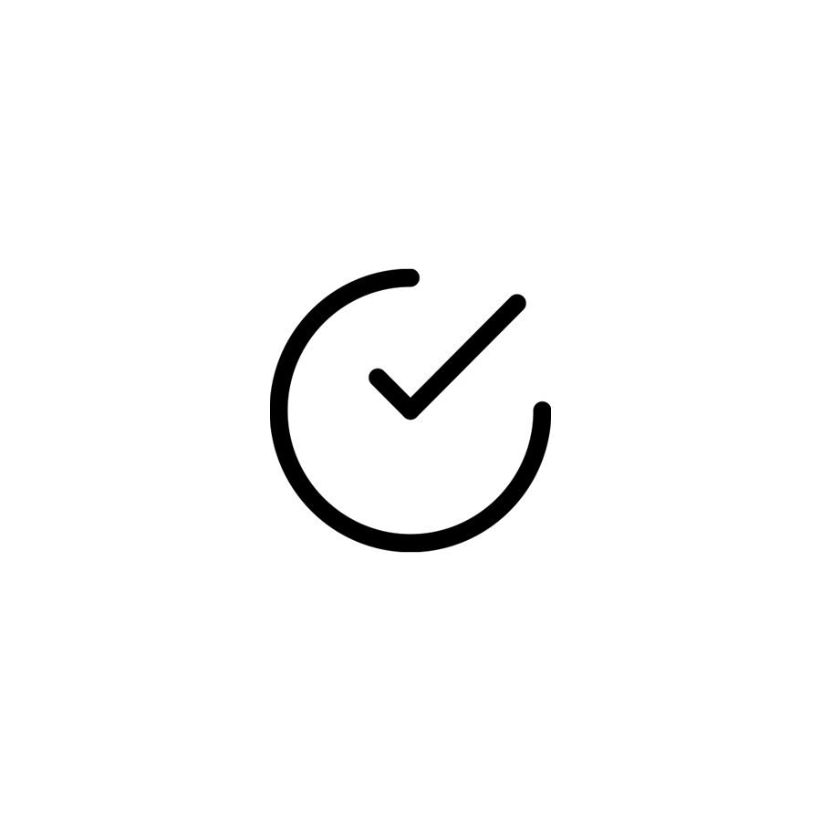 Icon of auto hand home position correction with shock detection