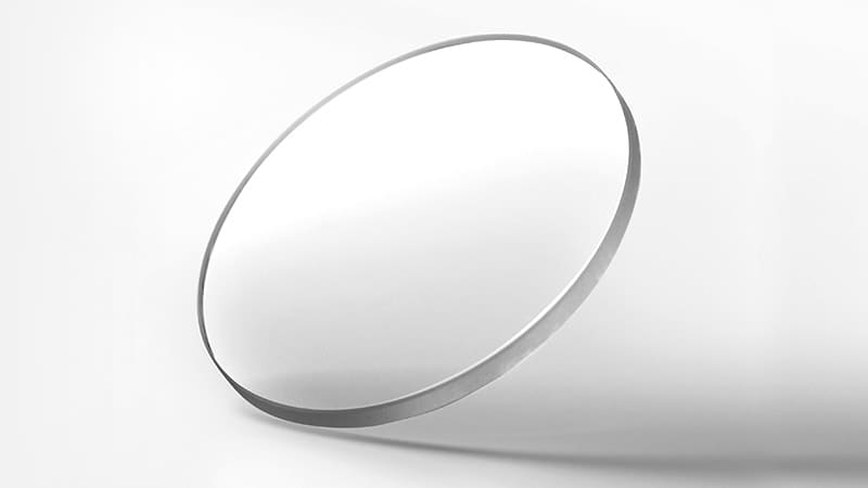 Sapphire crystal with non-reflective coating