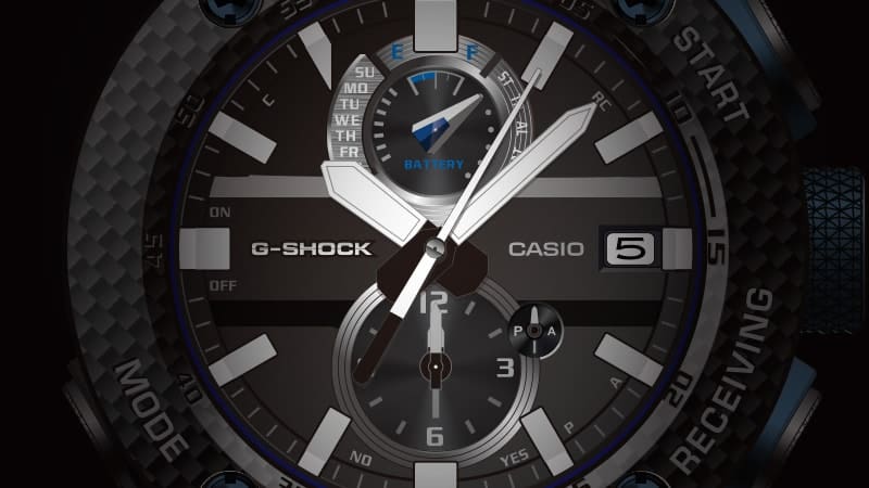 Stopwatch with flyback function