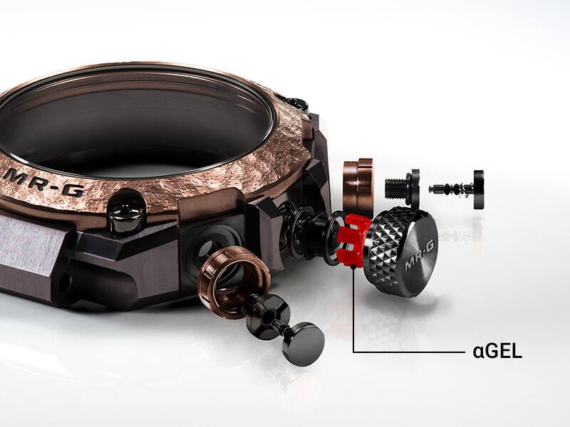Clad Guard structure for reliable shock resistance and operability