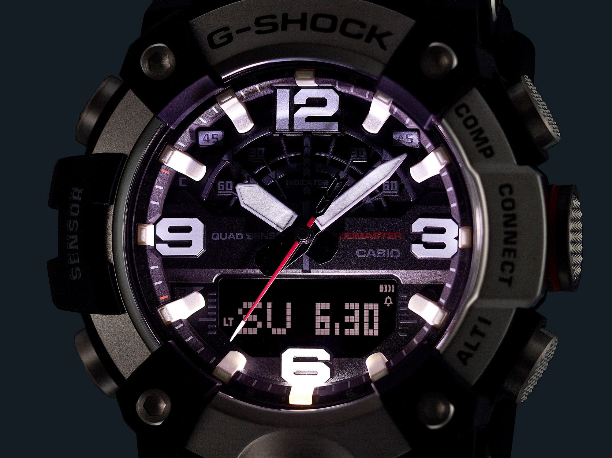 A photo of GG-B100XM lit up