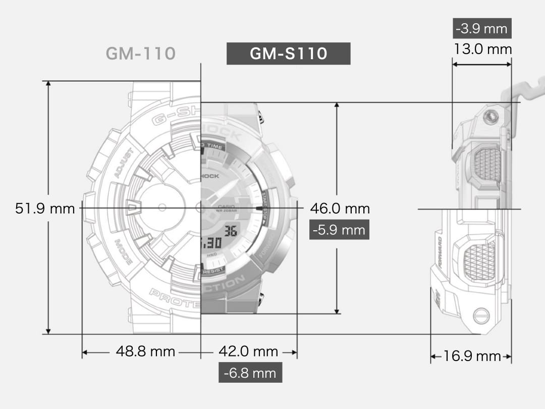 Reloj G-Shock Hombre GM-2100PG-4AER Sport Beige Rosado — Joyeriacanovas