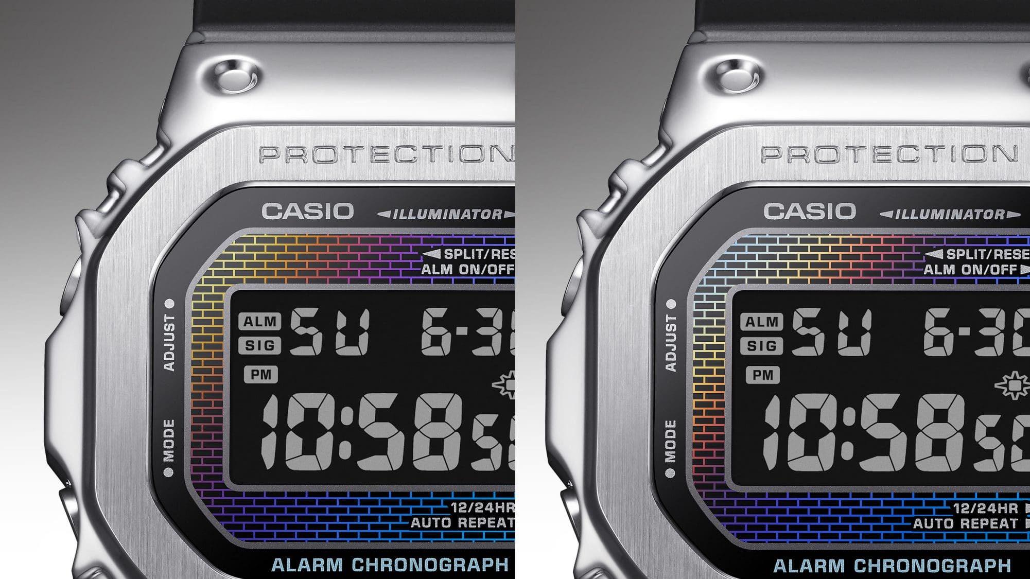 Presencia vibrante de la línea 5600: DW-5600RW, GM-5600RW, GM-5600BRW