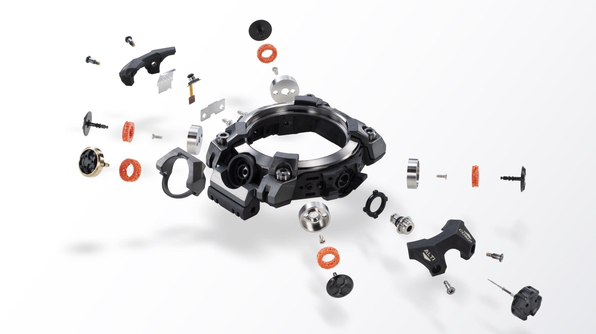 Imagen de la estructura desmontada del GWG-B1000