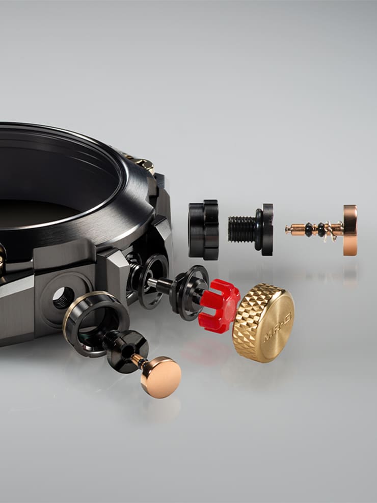 Fotografía de la estructura de protección revestida