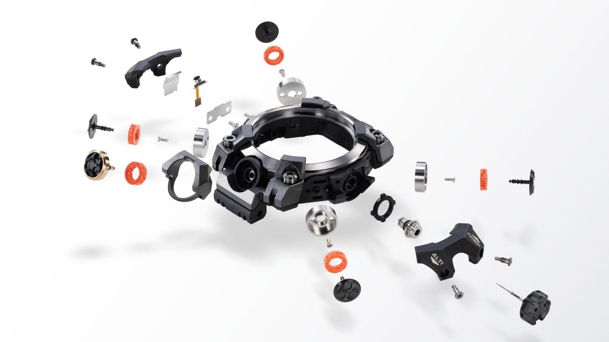 Piezas individuales de la caja del reloj Casio G-Shock GWG-B1000-1A