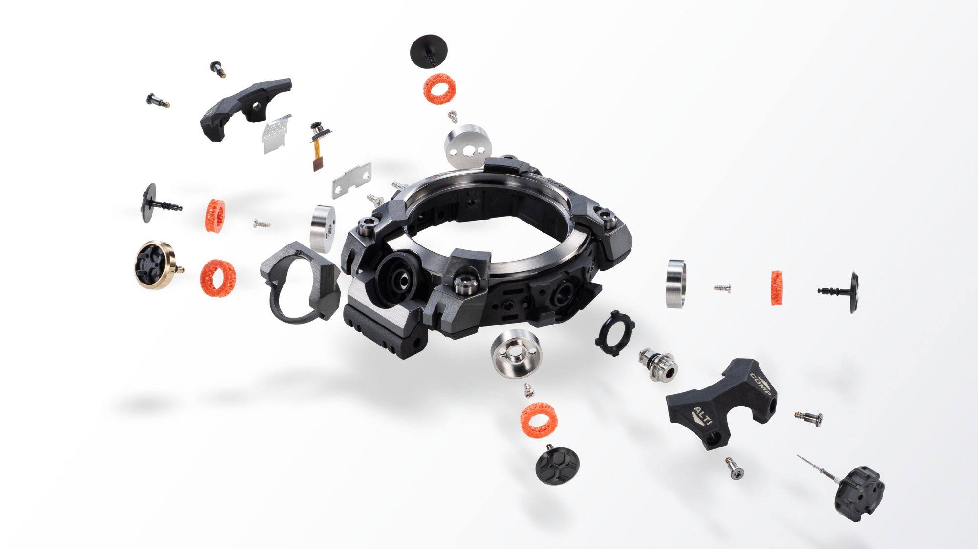 Piezas individuales de la caja del reloj Casio G-Shock GWG-B1000-1A