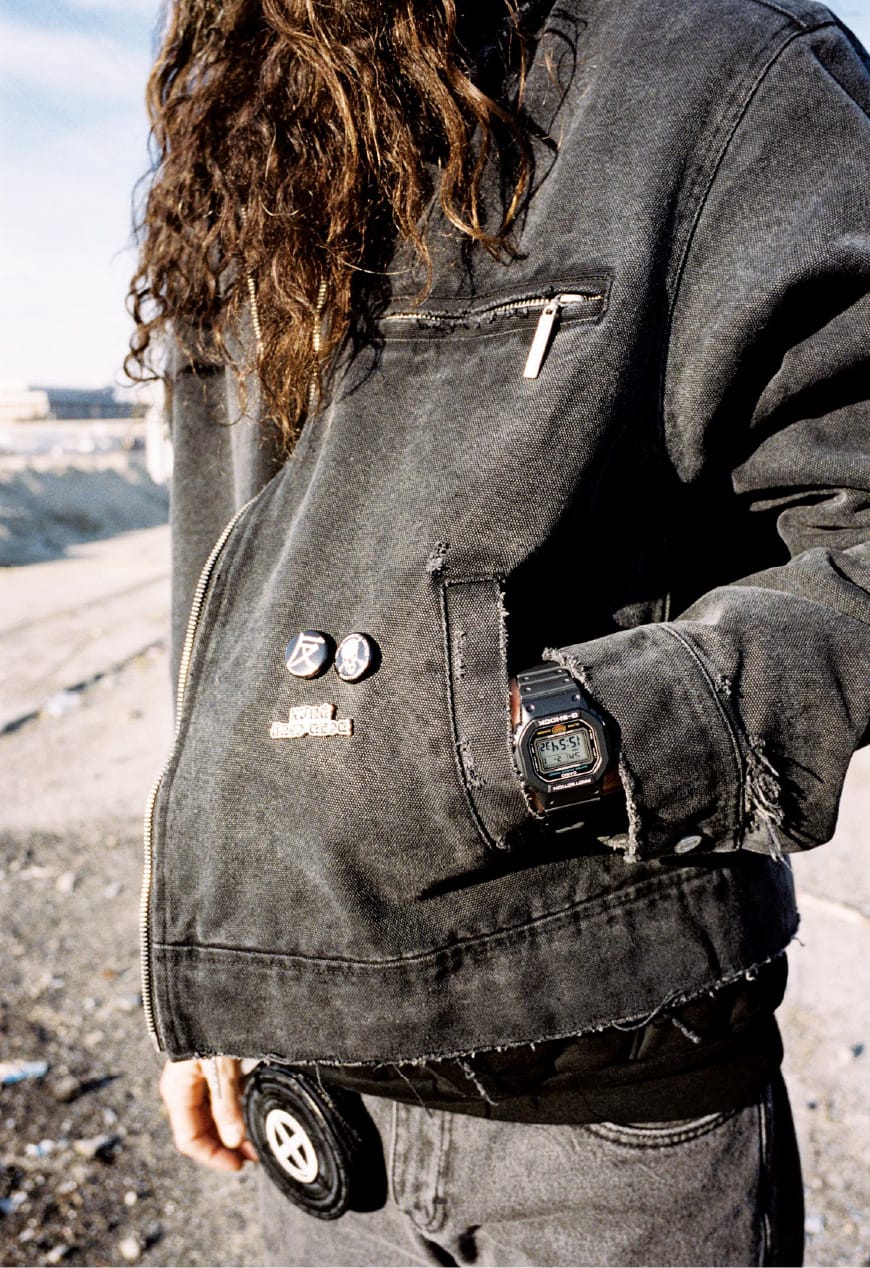 Photo d'une G-SHOCK portée au poignet