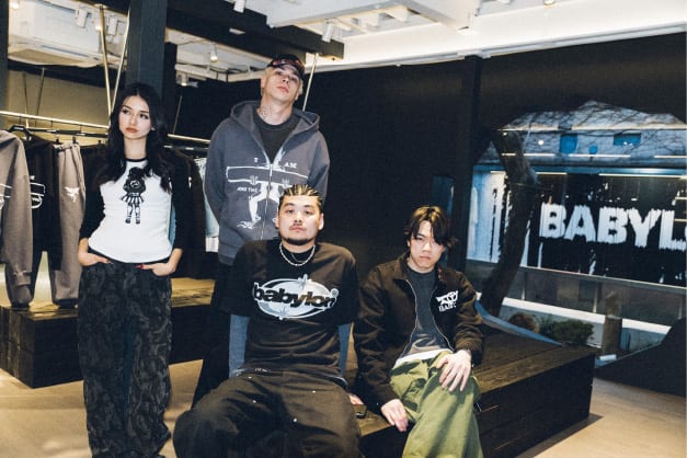 Une photo des membres de Babylon TYO