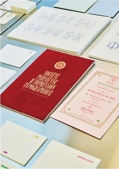 Une photo des documents imprimés