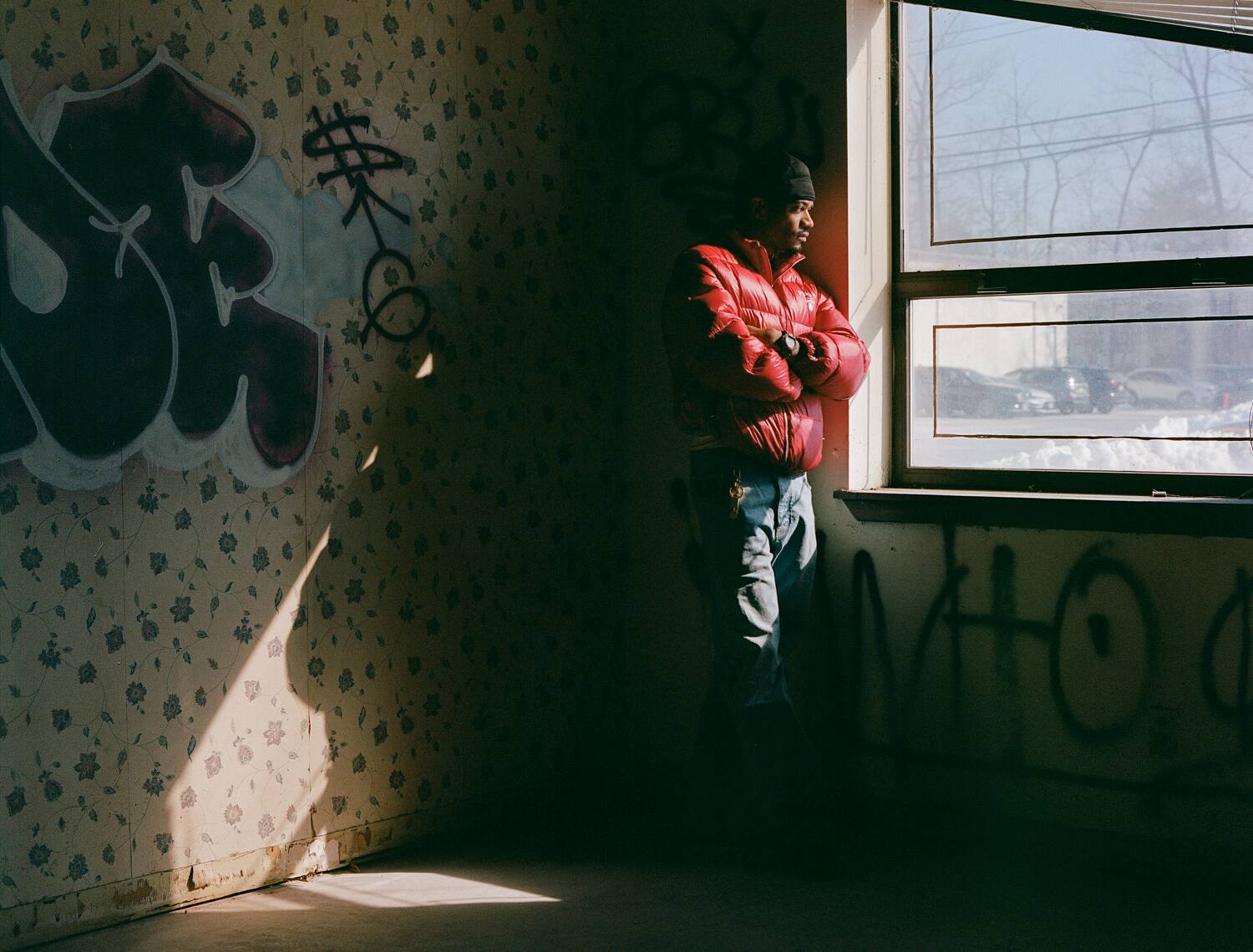 Tyshawn Jones di kawasan perkotaan New York