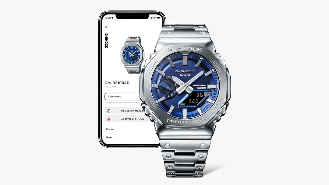 Penunjuk waktu bertenaga surya dengan Bluetooth® untuk akurasi dan keandalan yang lebih baik