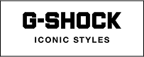 Scritta “G-Shock Iconic Styles”. L’immagine rimanda alla pagina: Iconic styles from G-SHOCK