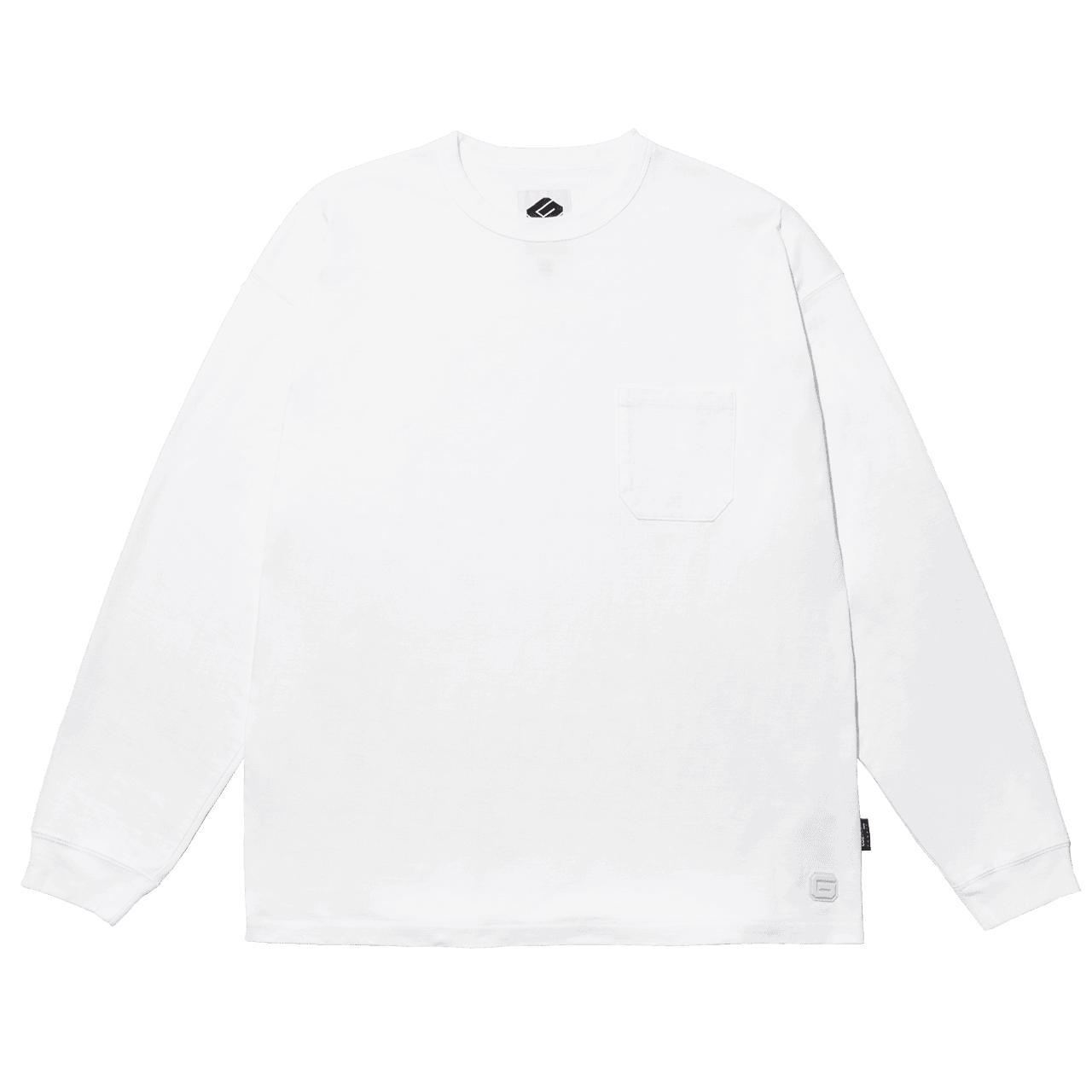 CORDURA POCKET LONG SLEEVE T-SHIRTS WHITE