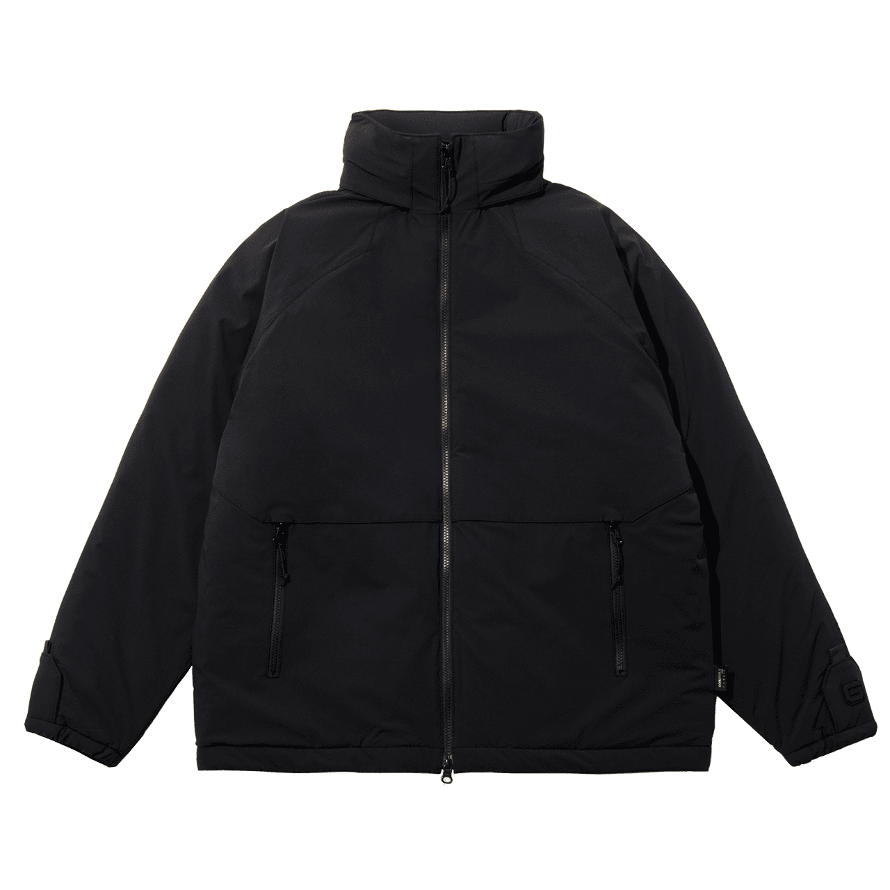 CORDURA STAND COLLAR PADDING BLOUSON BLACK