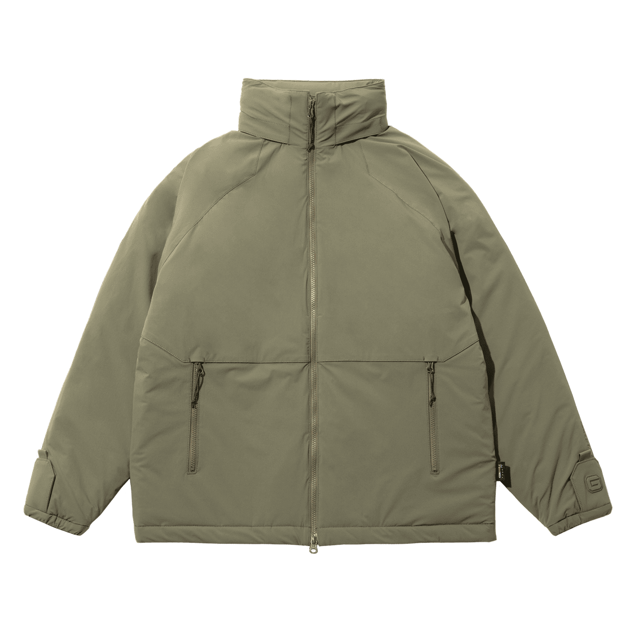 CORDURA STAND COLLAR PADDING BLOUSON OLIVE