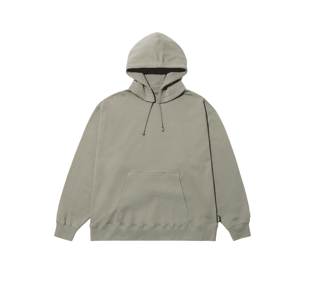 DETACHABLE HOOD CORDURA SWEAT SHIRT OLIVE