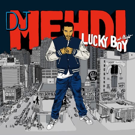 レコードジャケット "Lucky Boy at night by DJ Mehdi"