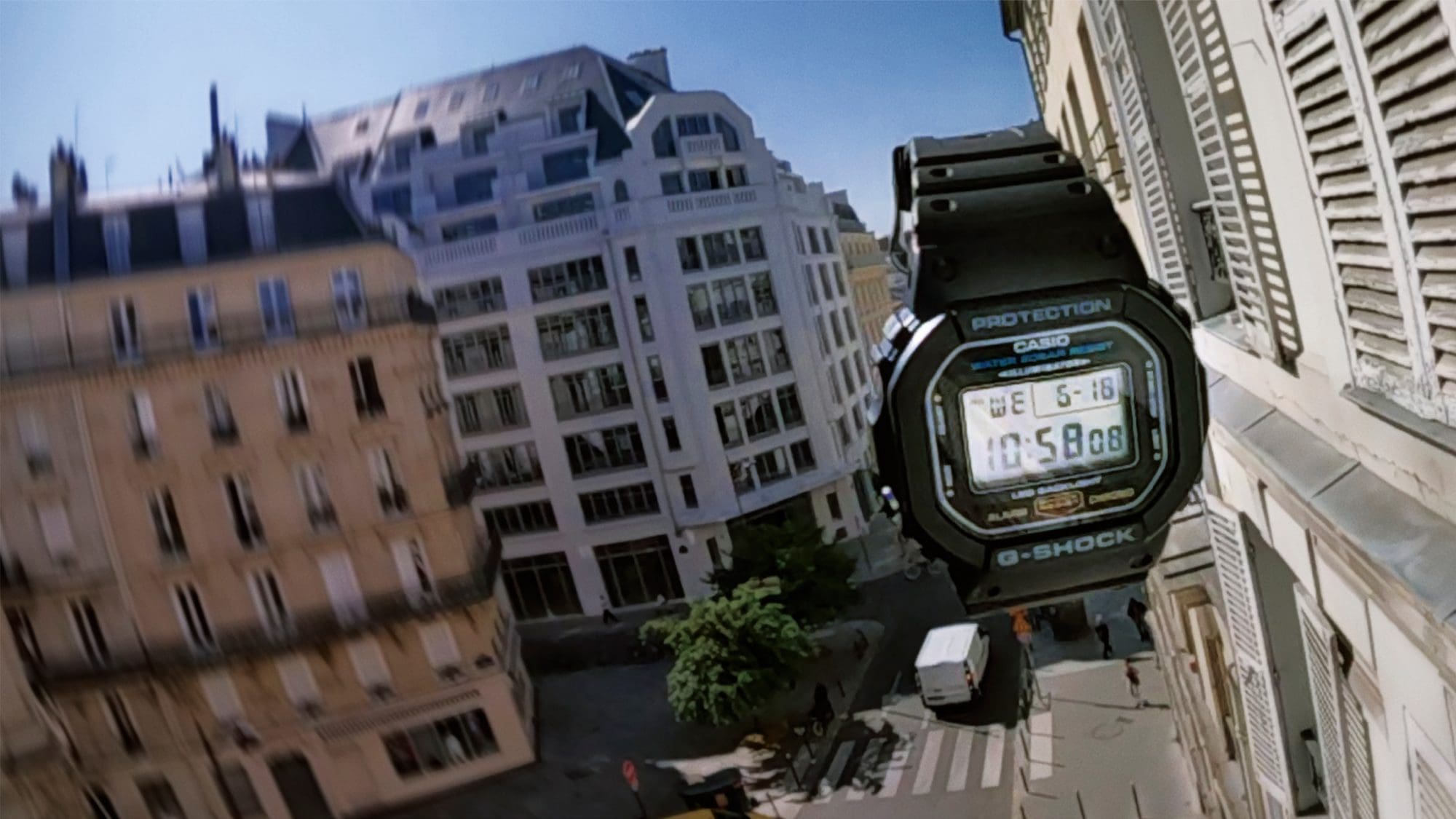 A photo of The DW-6900 artwork