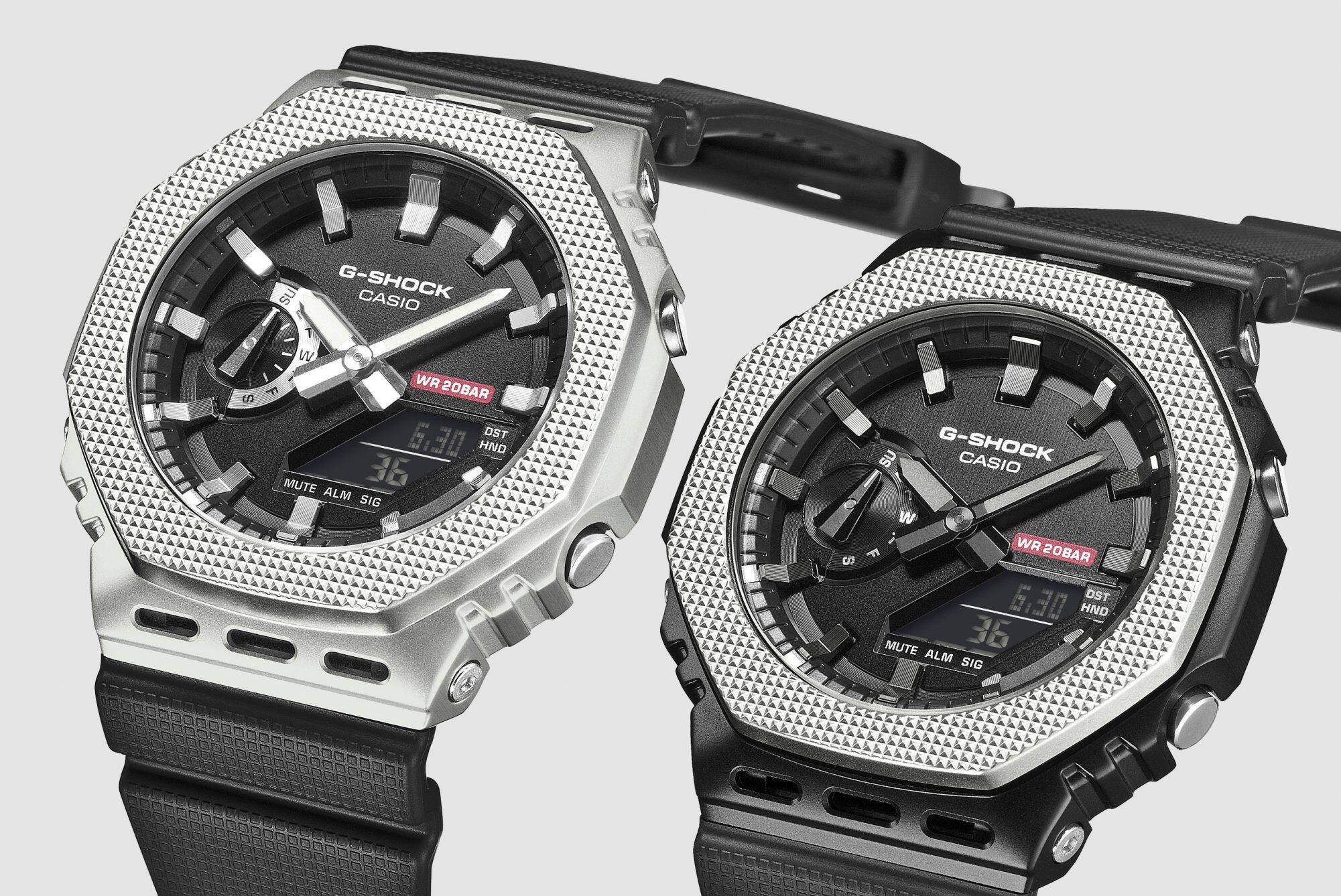 GM-2100の文字板に寄った画像