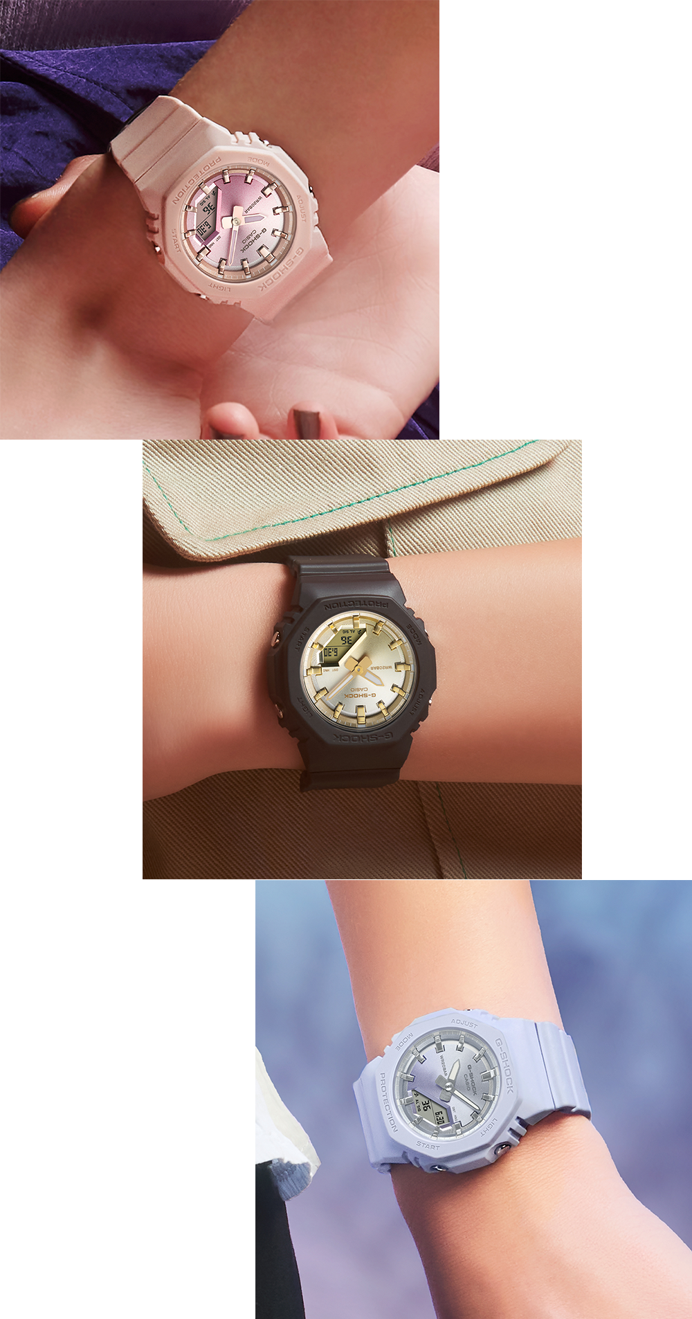 Orologio Casio collezione G-SHOCK Classic lilla GMA-P2100SG-2AER | .i