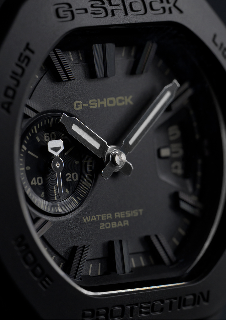រូបភាពជិតនៃ G-SHOCK GAC-2500D-1A