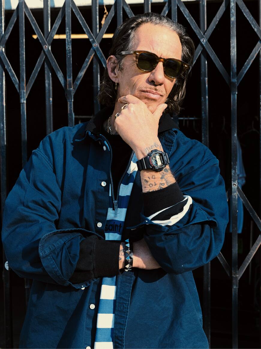 G-SHOCK을 착용한 Cali DeWitt의 사진