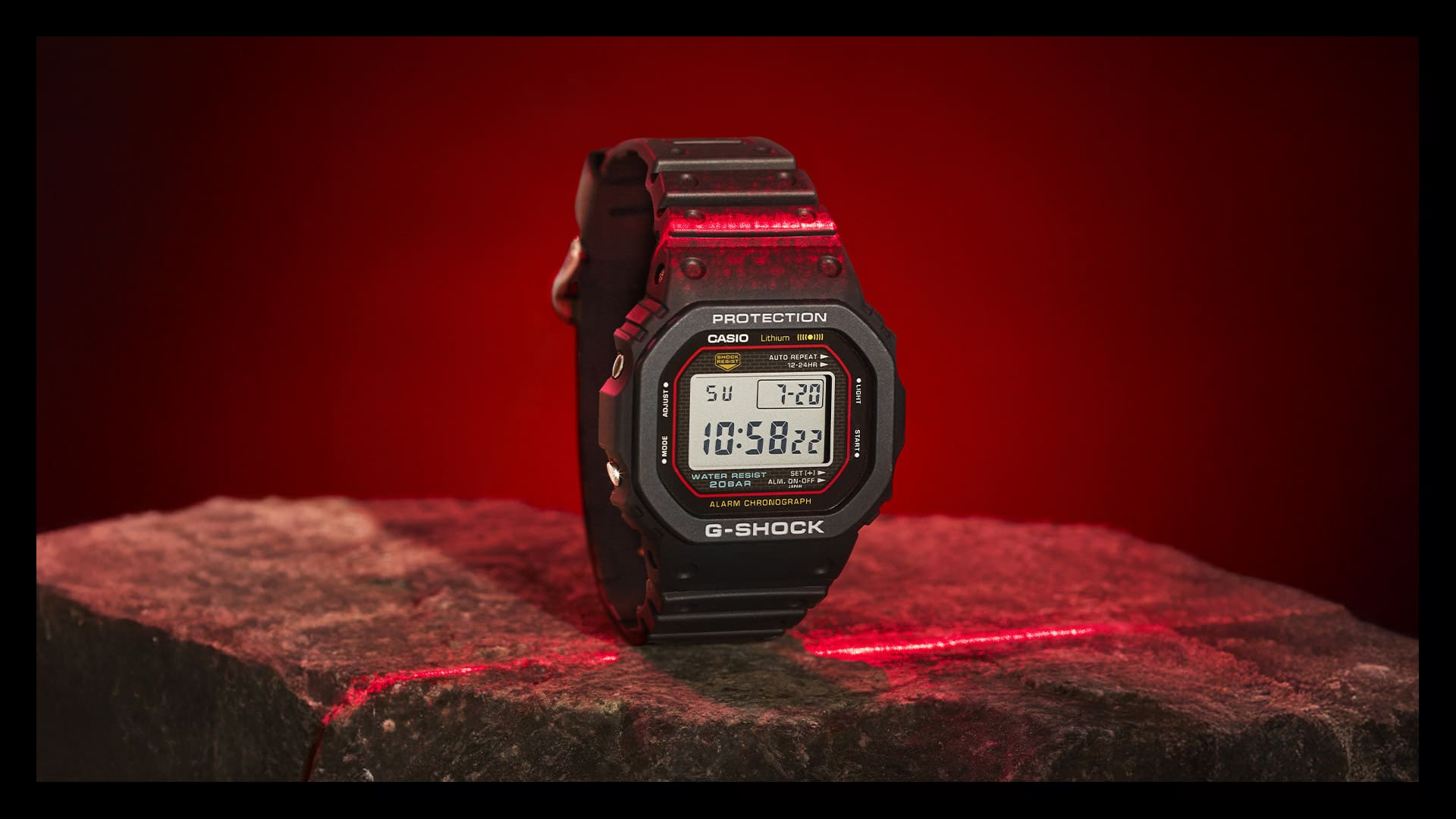 Technology - Solar-powered (Tough Solar) | G-SHOCK SINGAPORE