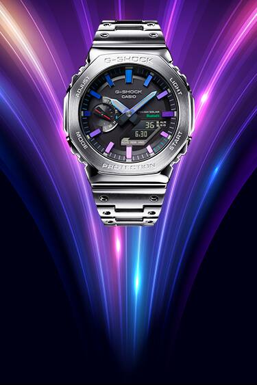 G-SHOCK ANALOG DIGITAL GMB2100PC POLYCHROMATIC FULL METAL WATCH