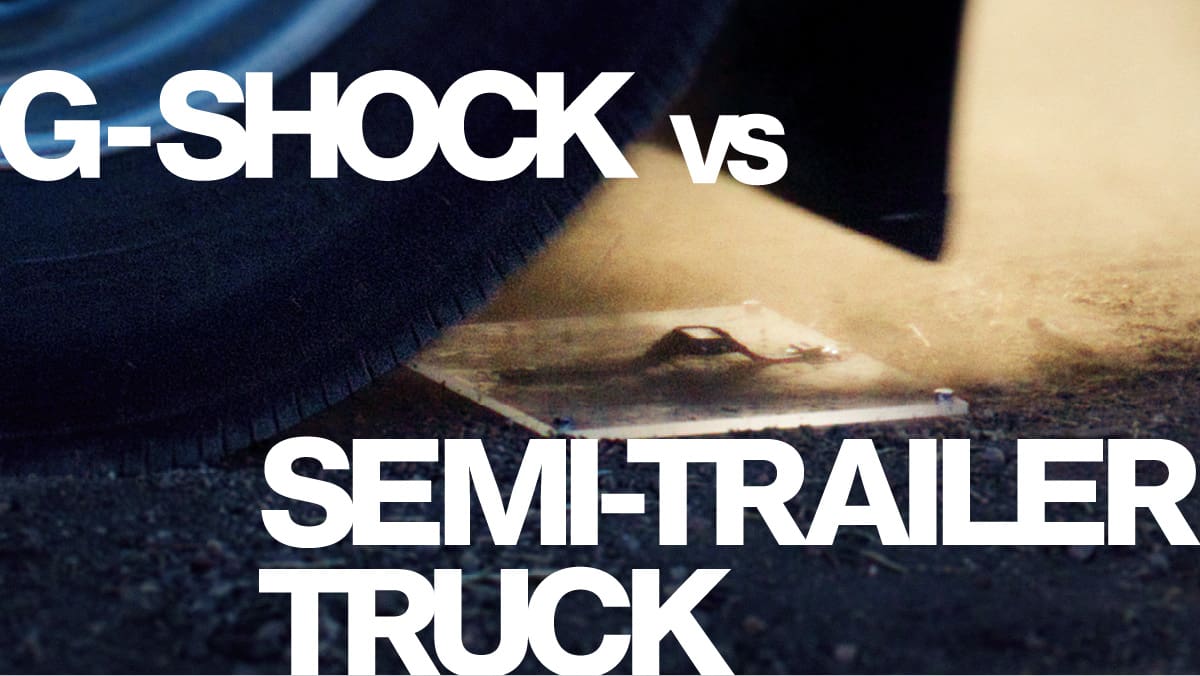 Het openingsbeeld van de video: Thistime Magazine nummer 2 Shock Resistance Challenge. Klik op de afbeelding om de video te openen.