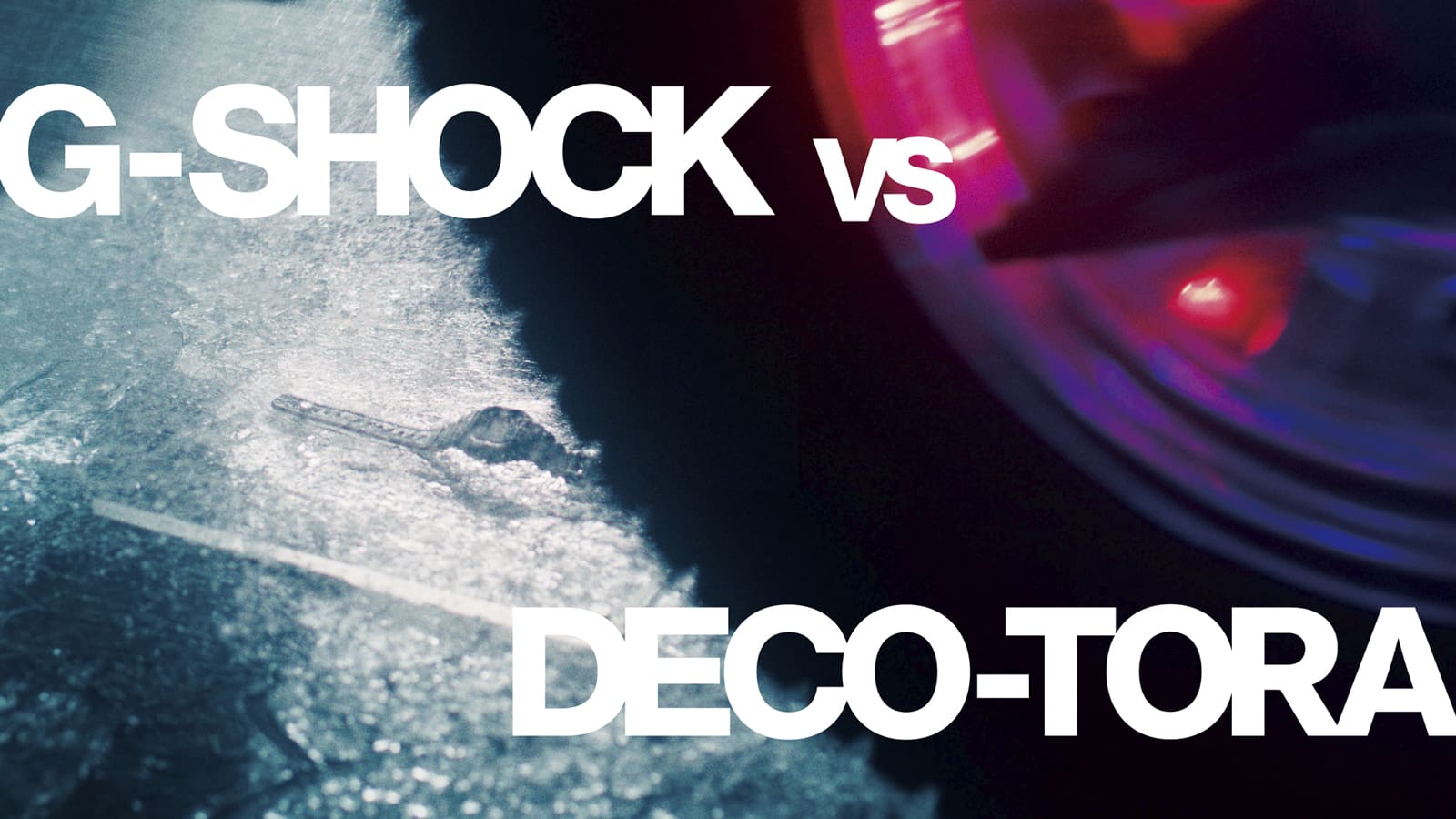 Afbeelding links naar video: G-Shock vs Deco-Tora