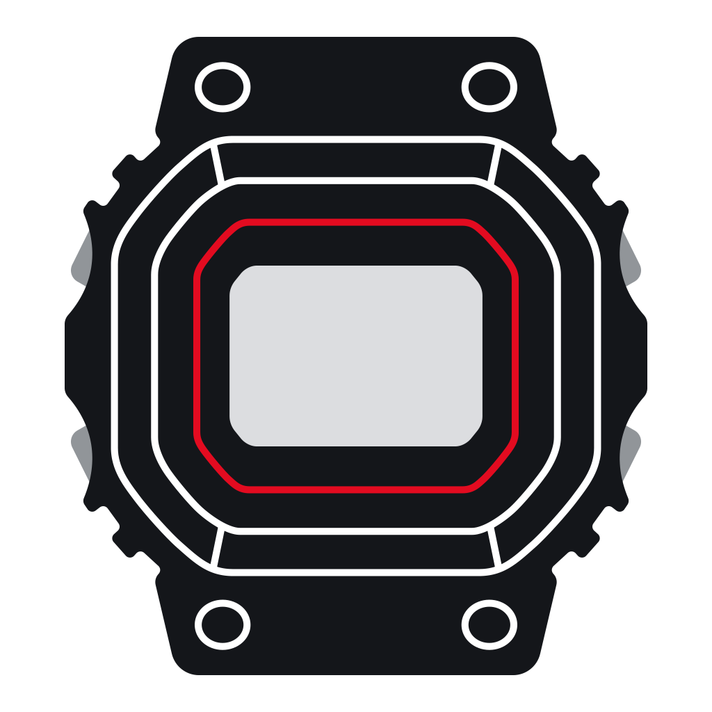 Pictogram digitaal horloge