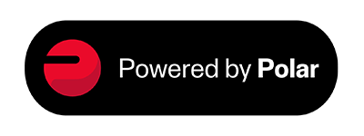 Logótipo: Powered by Polar