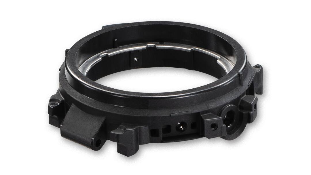 A luneta preta de um relógio para pilotos Gravitymaster GR-B300