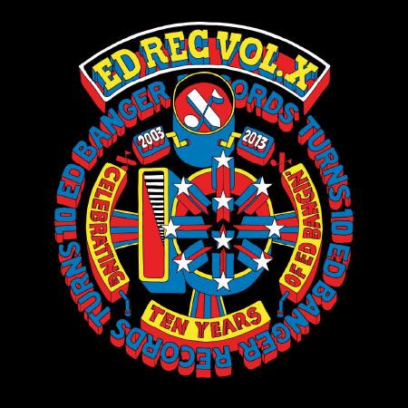 งานภาพบนปกแผ่นเสียง "Ed Rec Vol. X"