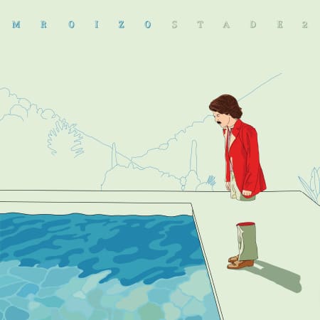 งานภาพบนปกแผ่นเสียง "Stade 2 โดย Mr. Oizo"