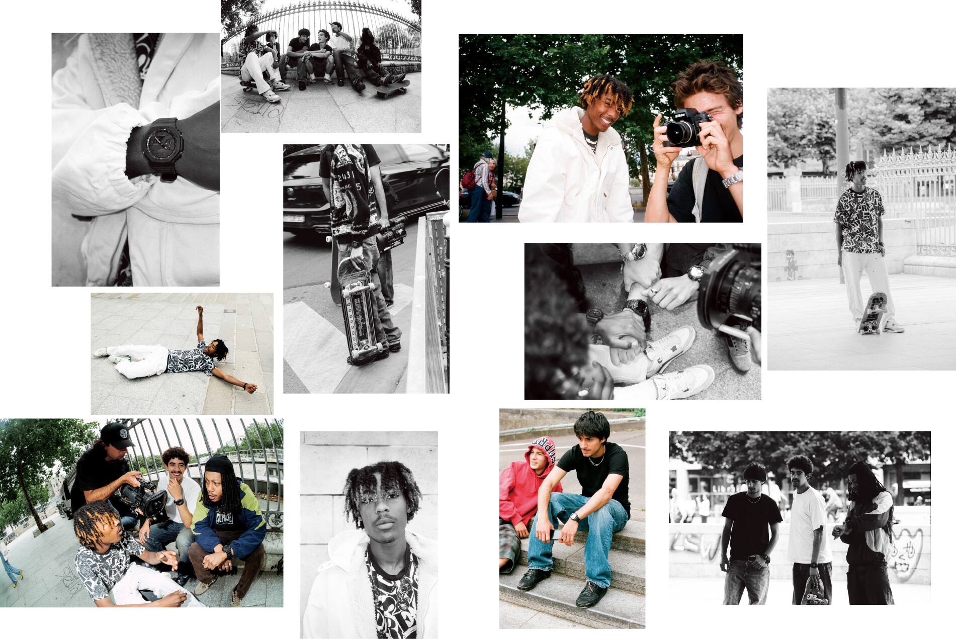 Bộ sưu tập những khoảnh khắc đời thường của văn hóa giới trẻ Paris, bao gồm những vận động viên trượt ván, nhiếp ảnh đường phố, những buổi tụ tập bạn bè và cuộc sống thường nhật trong thành phố.