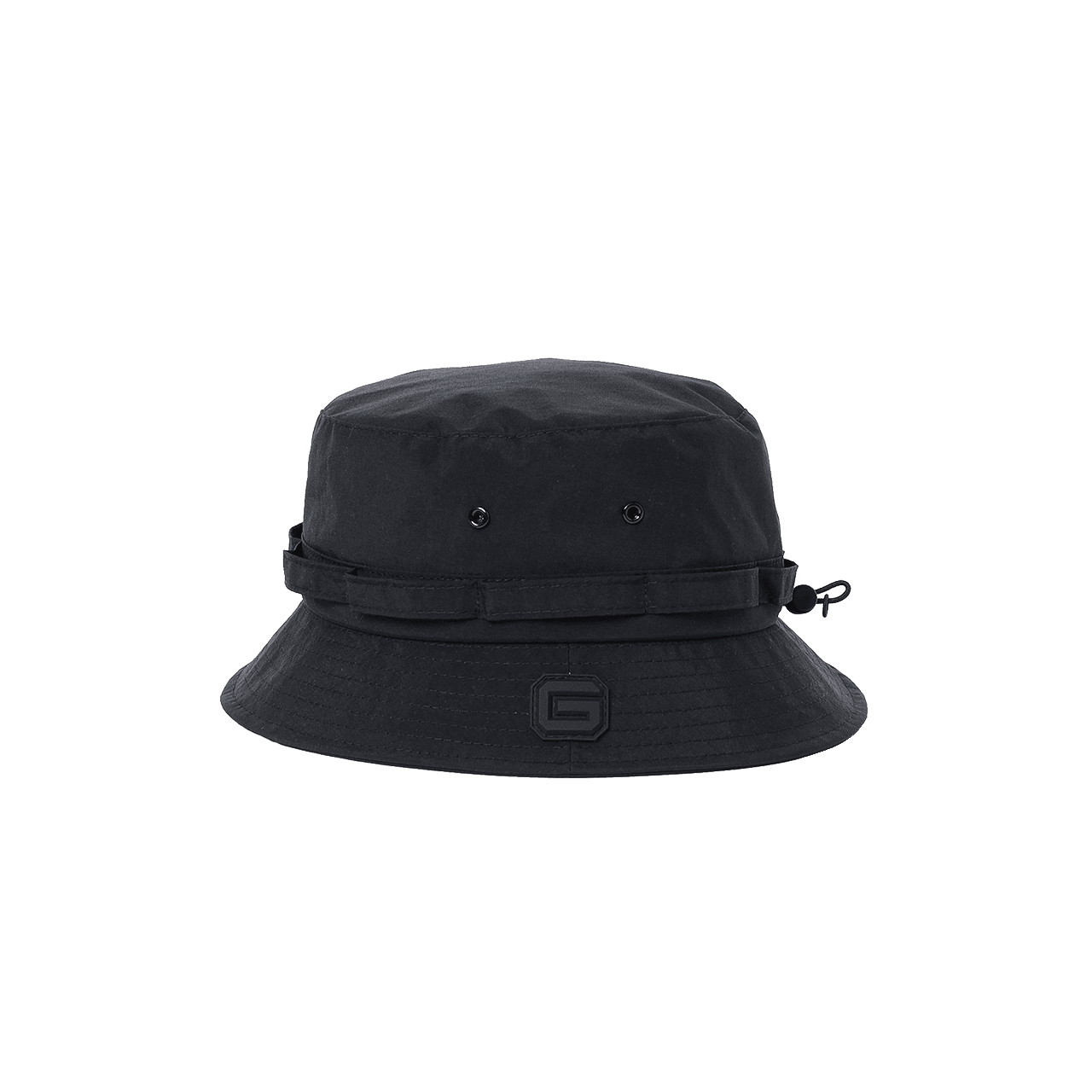 NYLON JUNGLE HAT BLACK×CHARCOAL