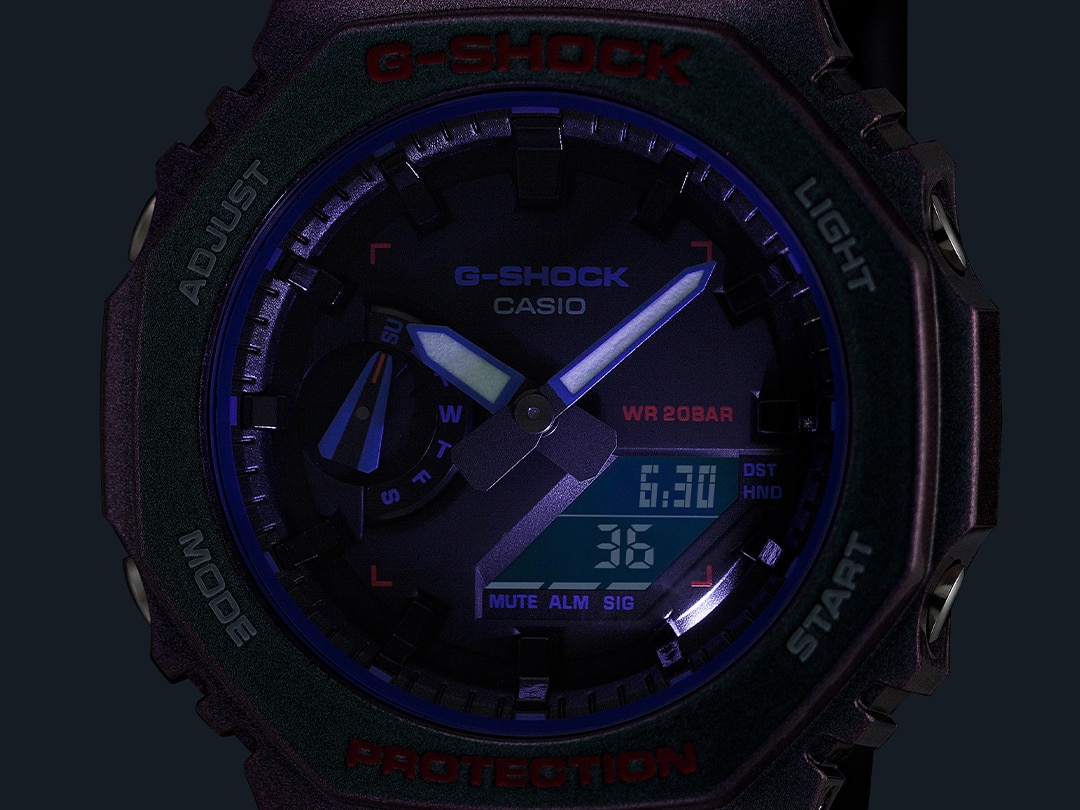 超亮照明保持手錶在黑暗中的可讀性