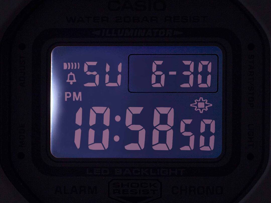 暗い場所でも見やすいスーパーイルミネーター